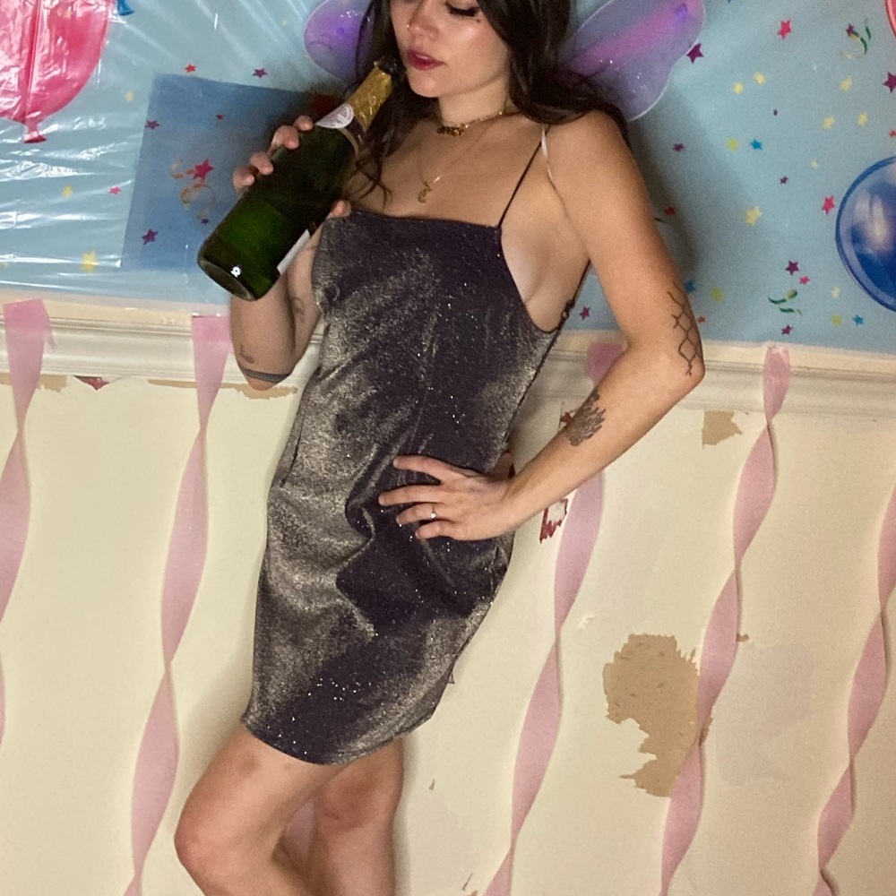 Sparkley backless party dress